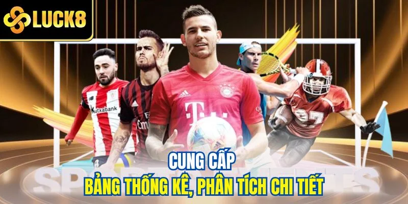 Cung cấp bảng thống kê, phân tích chi tiết